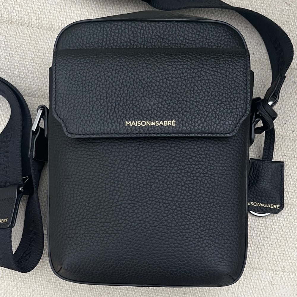Maison de Sabré Black Messenger Bag - Picture 5 of 10